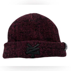 ZOO YORK/ Red & black/ Knit/ Toque